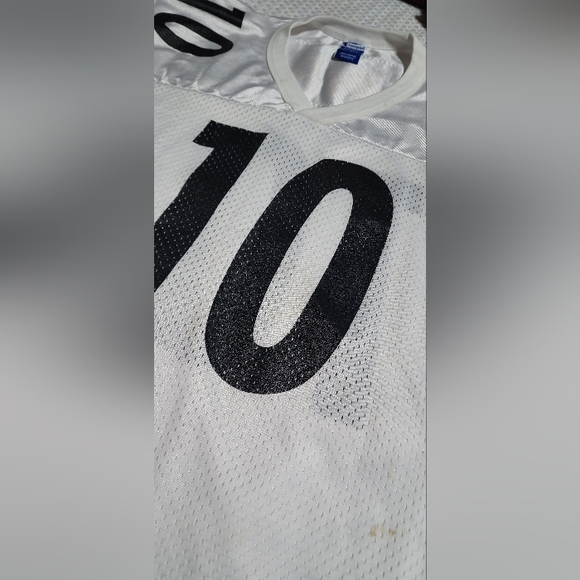 NFL EUC MENS SZ XL PITTSBURGH STEELERS 10 FOOTBALL JERSEY SHIRT - Picture 4 of 7